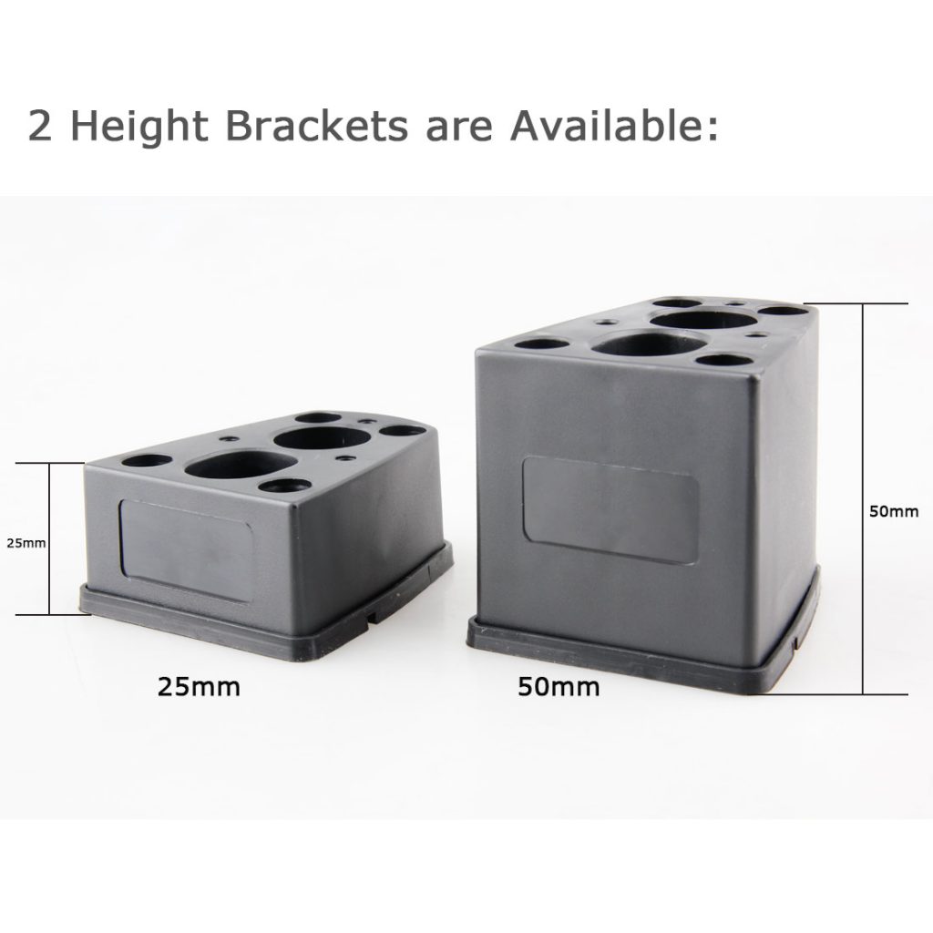 Increase 25mm support for van side camera
