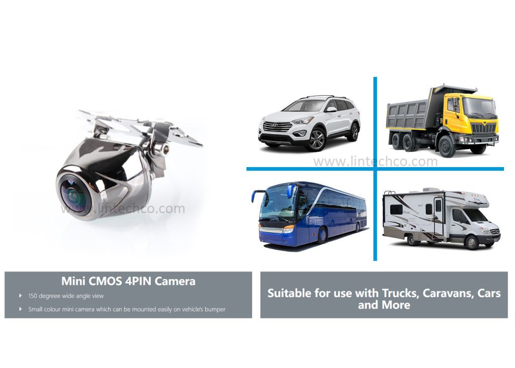 Trailer RV Mini Rear view Camera