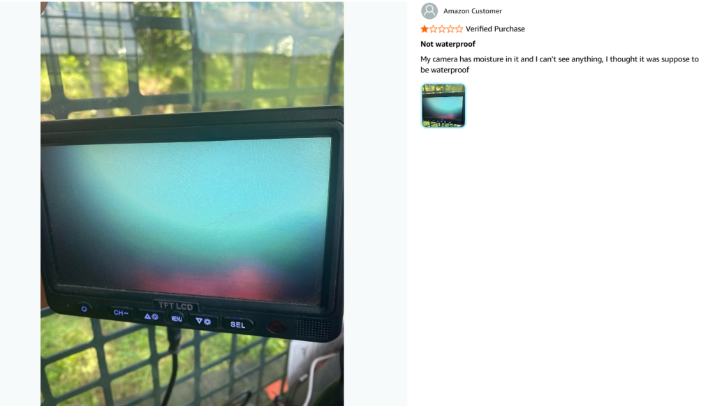 Waterproof camera but Foggy lens - 2