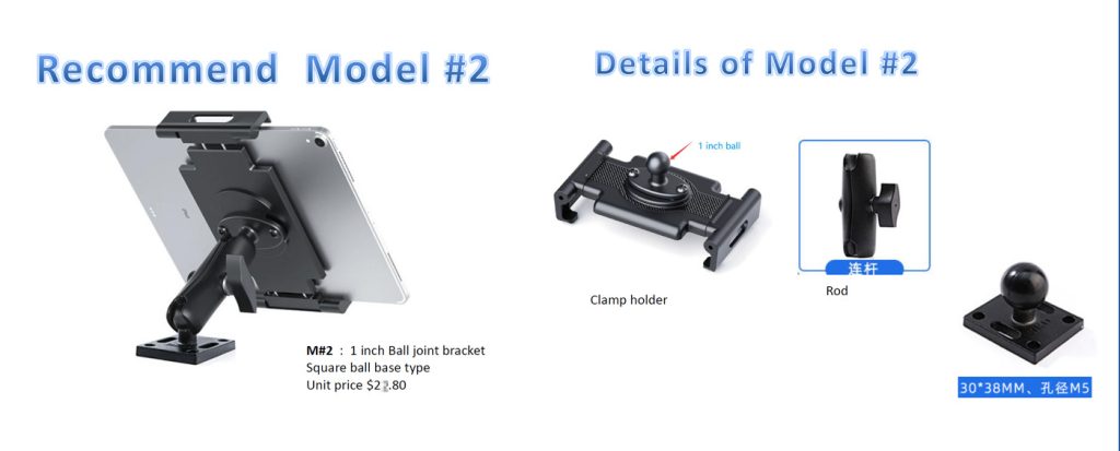IPAD holder for truck use Recommend 2-2