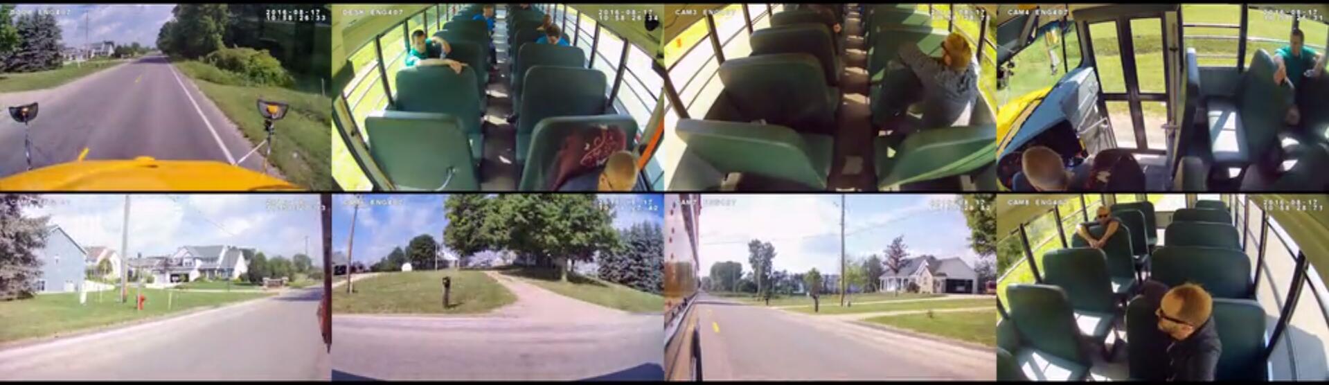 8CHs MDVR Camera system for School bus