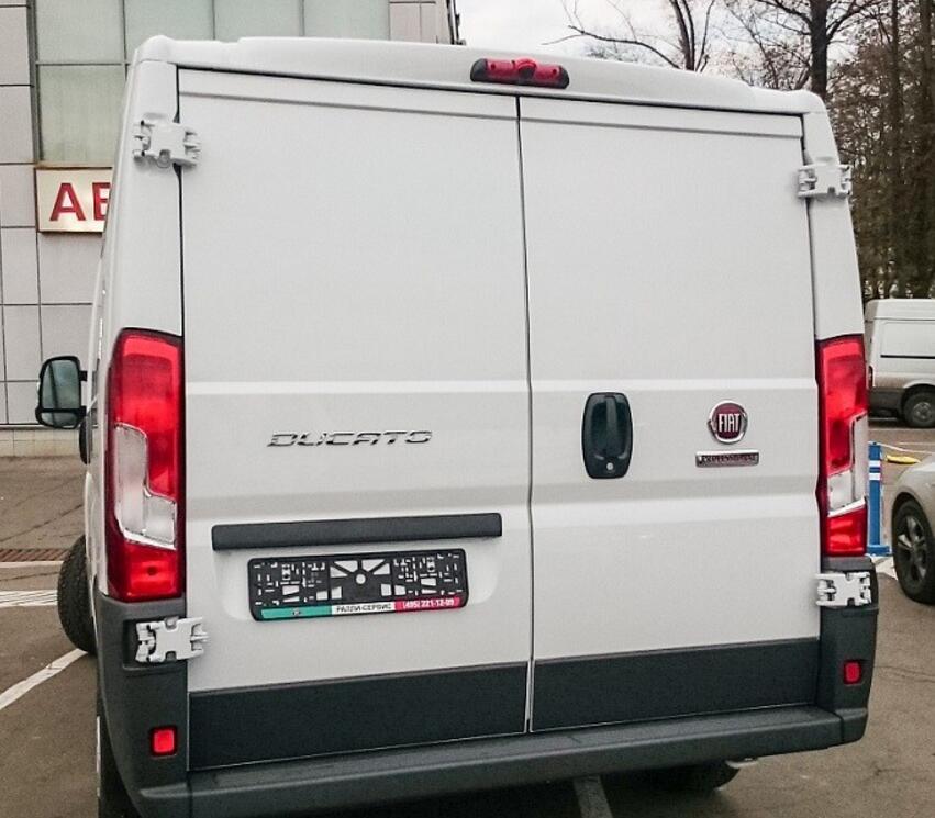 Fiat Ducato Camera installed