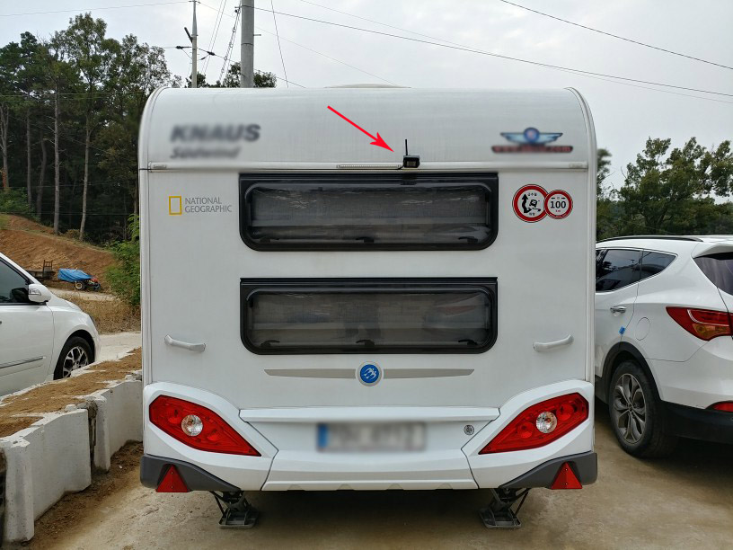 Motorhome Wireless Rear view camera system