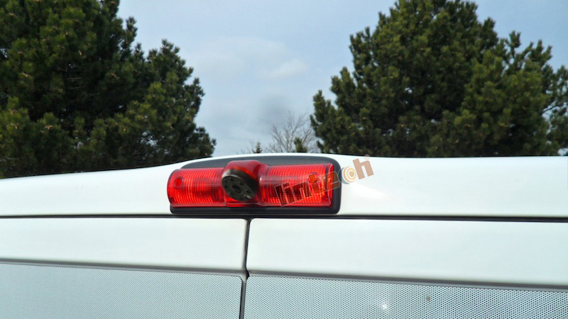 Nissan NV Brake lights camera installation
