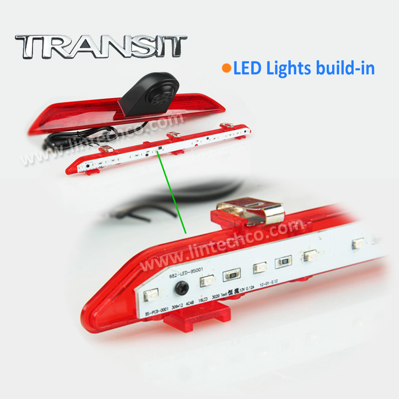 brake lights camera LED build in