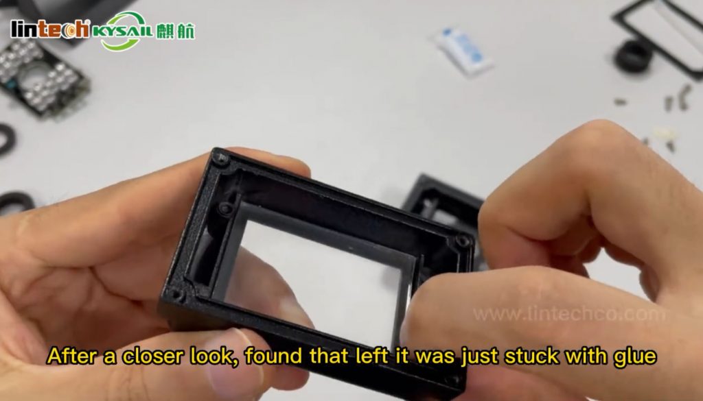 Truck Rear camera disassembly to compare front housing