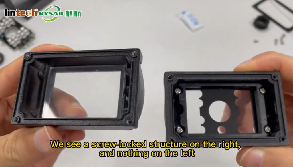 Truck Rear camera disassembly to compare waterproof