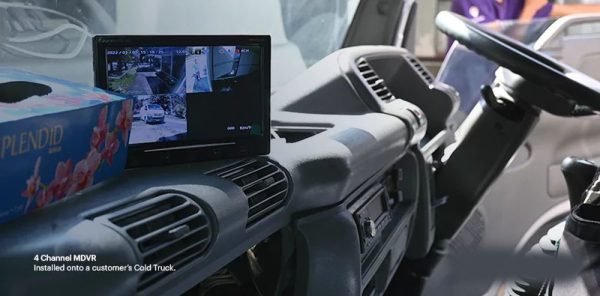 MDVR 7 inch Display installation_Kysail