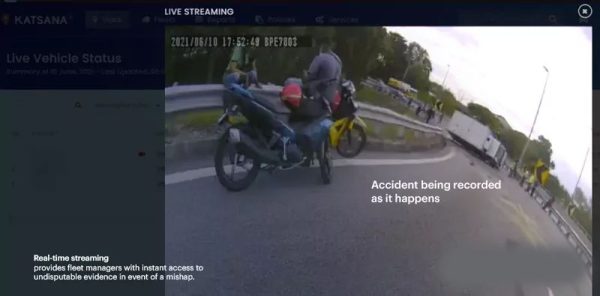 MDVR Accident Live view video_Kysail