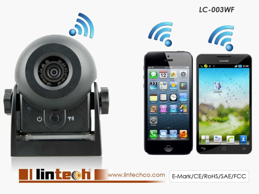 Protable Wireless Wifi Car Camera, LC-003WF
