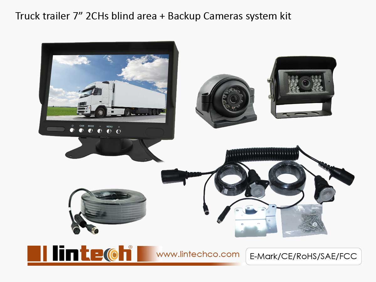 Tractor Trailer Backup Cameras System