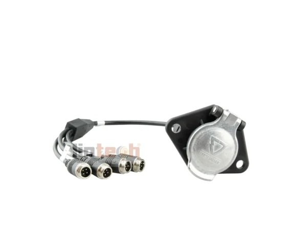 LA-TPE7-4 Trailer Cable Kits For 4 Channels Camera Connection - Image 2
