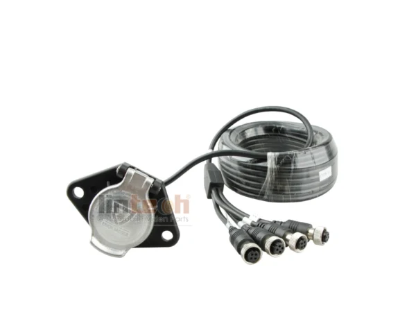 LA-TPE7-4 Trailer Cable Kits For 4 Channels Camera Connection - Image 4