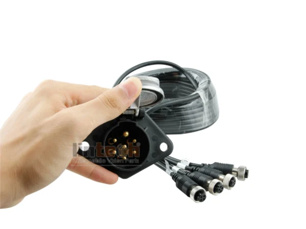 LA-TPE7-4 Trailer Cable Kits For 4 Channels Camera Connection - Image 5