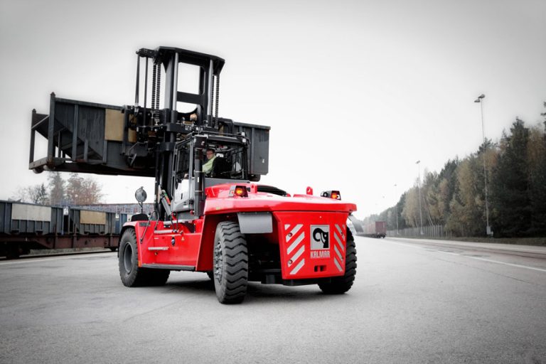 Forklift Rear view and Front view camera system
