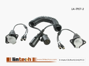 LA-TPE7-2 Trailer Cable for 2 Channels Camera Connection