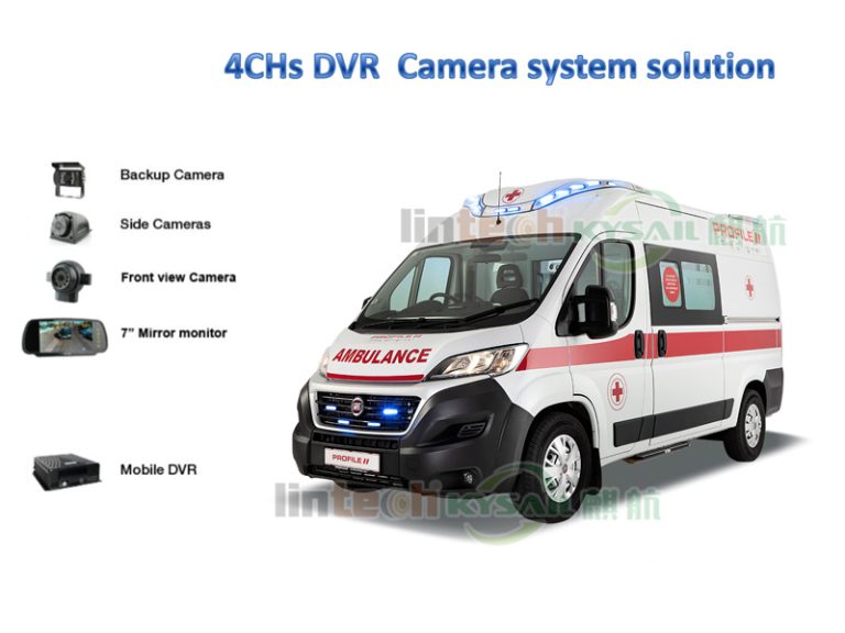 MDVR cctv camera system for Ambulance