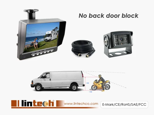 30 degree Narrow Angle Camera with 7″ Monitor System