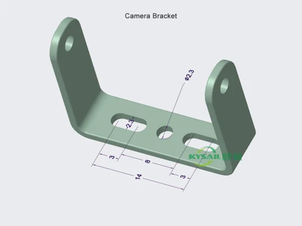 Mini Size Lightweight Brackets for Mounting Standard FPV Cameras - Image 3