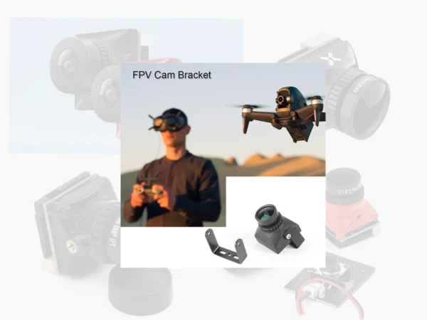 Mini Size Lightweight Brackets for Mounting Standard FPV Cameras - Image 5