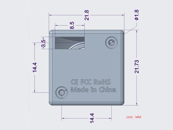 Mini Size Lightweight Brackets for Mounting Standard FPV Cameras - Image 6
