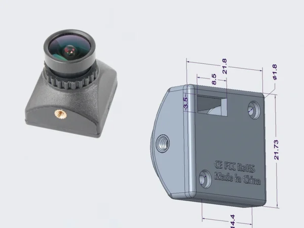 Mini Size Lightweight Brackets for Mounting Standard FPV Cameras - Image 7