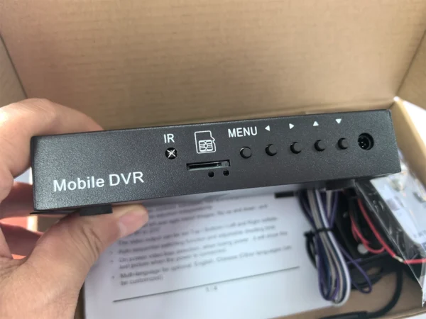 8-36V 4Pin Car Video Splitter 4 Channel Car Camera Control Box Quad Multiplexer - Image 3