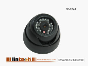Color CCD Sensor Dome Camera for Bus Inside Security System