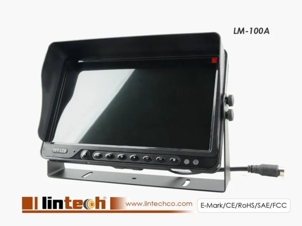 10.1 inches Large Screen LCD Monitor for Buses/Trucks