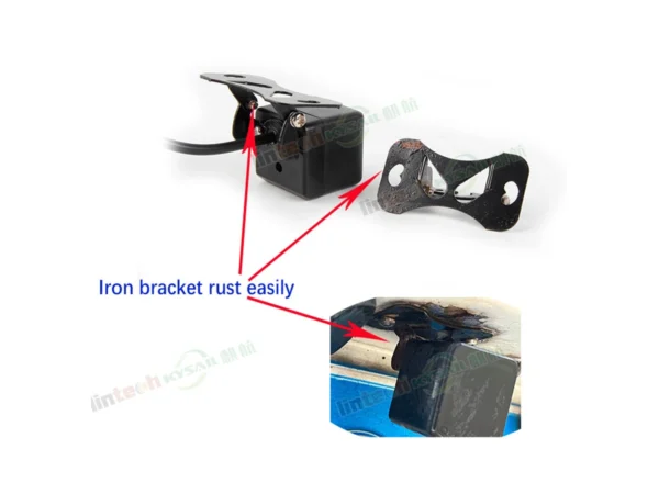 304 Stainless Steel Bracket for Universal Car Camera, mini BSD Radar - Image 5