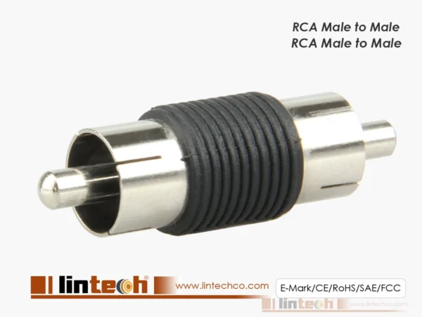 RCA Male to Male Conversion Connector