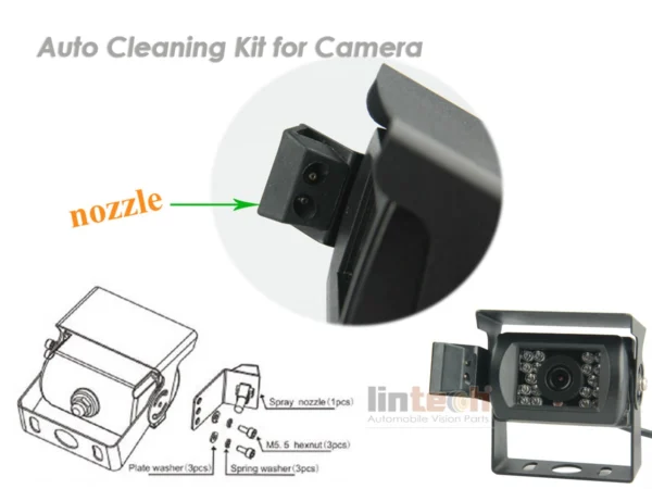 Water Jet Cleaner For Backup Camera