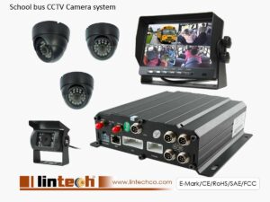 4 Channels AHD 960P Mobile DVR with GPS for School Bus Fleet