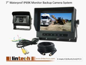 Waterproof Dustproof Monitor Backup Camera System, LCF-02