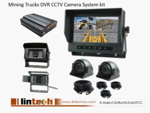 Mining Trucks DVR CCTV Surveillance Camera Kit, LCF-03