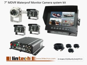 7 inch Waterproof Mobile CCTV Camera System