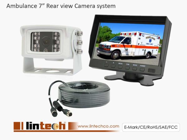 Ambulance Backup Camera Kit for Car, LRW-01 - Image 2