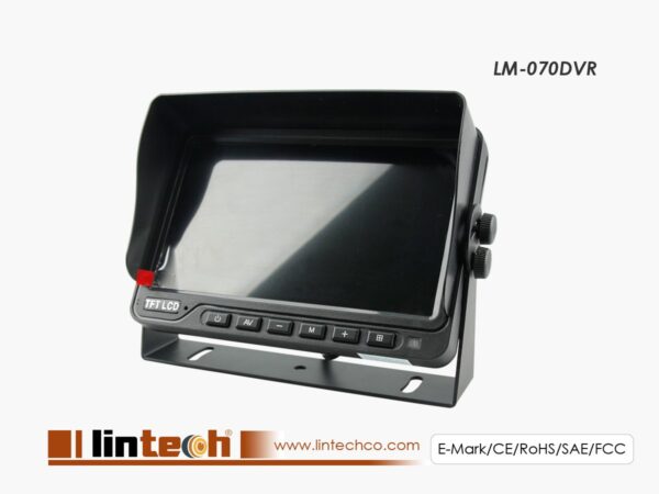 7 inches Quad Function Car DVR Monitor