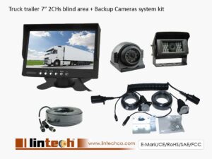 Reverse Backup Camera System for Tractor Trailer, LTT-01