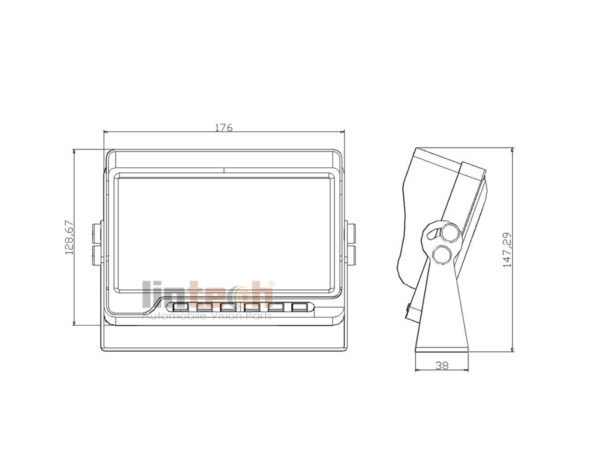 7 inches DVR Monitor Camera System - Image 7