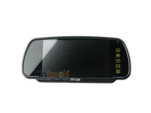 7 Inch Mirror Monitor Dual Lens Rear View Mirror Backup Camera System, LRV-03 - Image 3