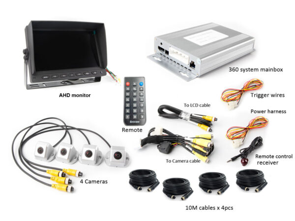 360 Camera System Kit complete parts – Lintech-
