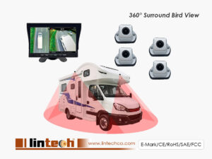 3D 360° Surround Bird View AVM Camera System for cargo Vans