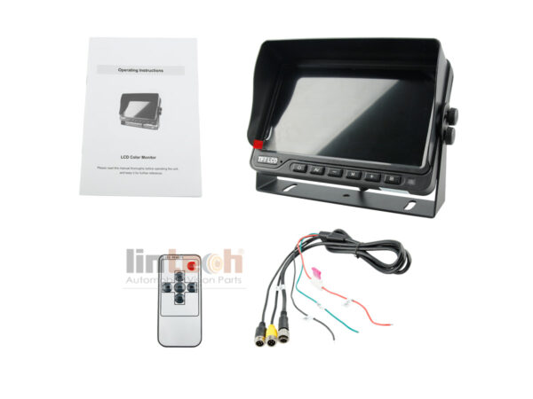 7 inches Quad Function Car DVR Monitor - Image 5