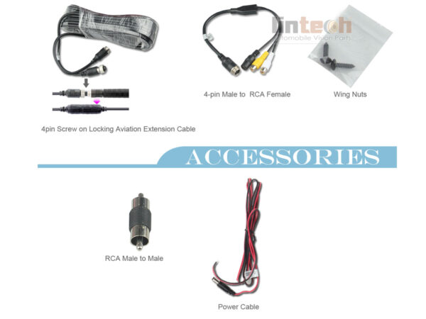 Brake Lights Vehicle Reverse Camera Systems LWC-05 - Image 7