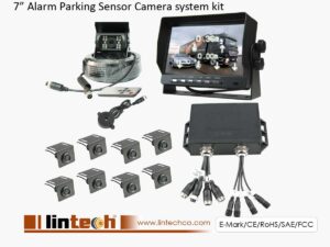 7 inches Monitor Front and Rear Parking Sensors Camera System, T-R8-B
