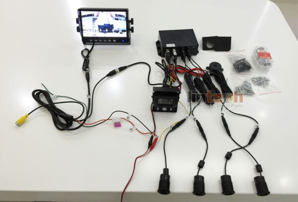 7 inch Visual Reverse Parking Sensor with Camera, T-R4-B2 - Image 7