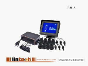 Blind Spot Detection System for Heavy Commercial Vehicles 8 Ultrasonic Sensors Driving Parking Reverse Backup Kit