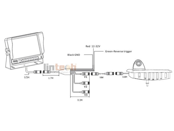 LWC-08 Renault Master,Opel Movano,Nissan NV400 Brake Light Reversing System - Image 7