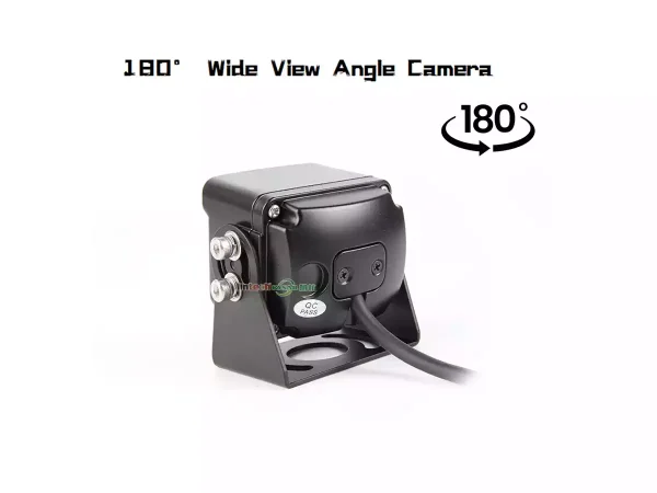 AHD 180 Degree Wide-Angle Backup Parking Camera Waterproof CCD Night Vision Reverse Vision for Garbage Truck Trailer - Image 5